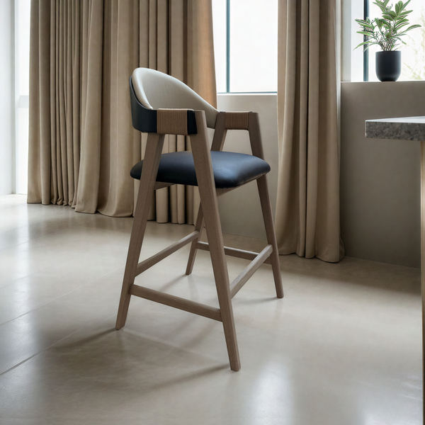 Banco Rosmarino Piel / Rosmarino Leather Barstool