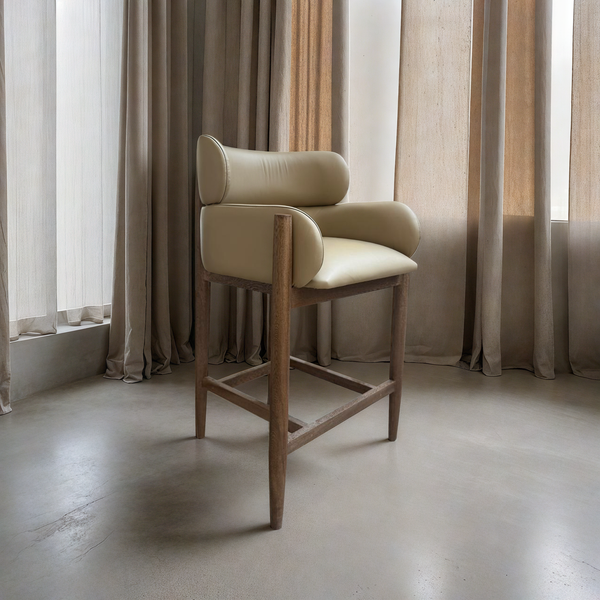 Banco Brunei - Piel / Brunei Barstool - Leather