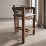 Banco Serrat Piel / Serrat Leather Barstool