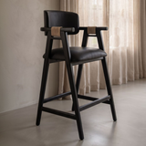 Banco Líbano - Piel / Líbano Barstool - Leather